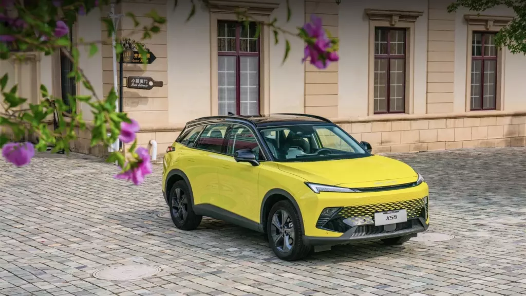 BAIC X55 2026 — экстерьер