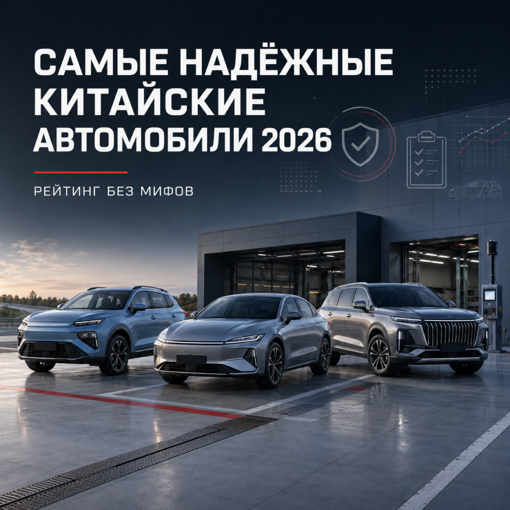 Самые надежные китайские автомобили 2026 года