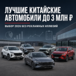 Лучшие китайские автомобили до 3 млн рублей в 2026 году