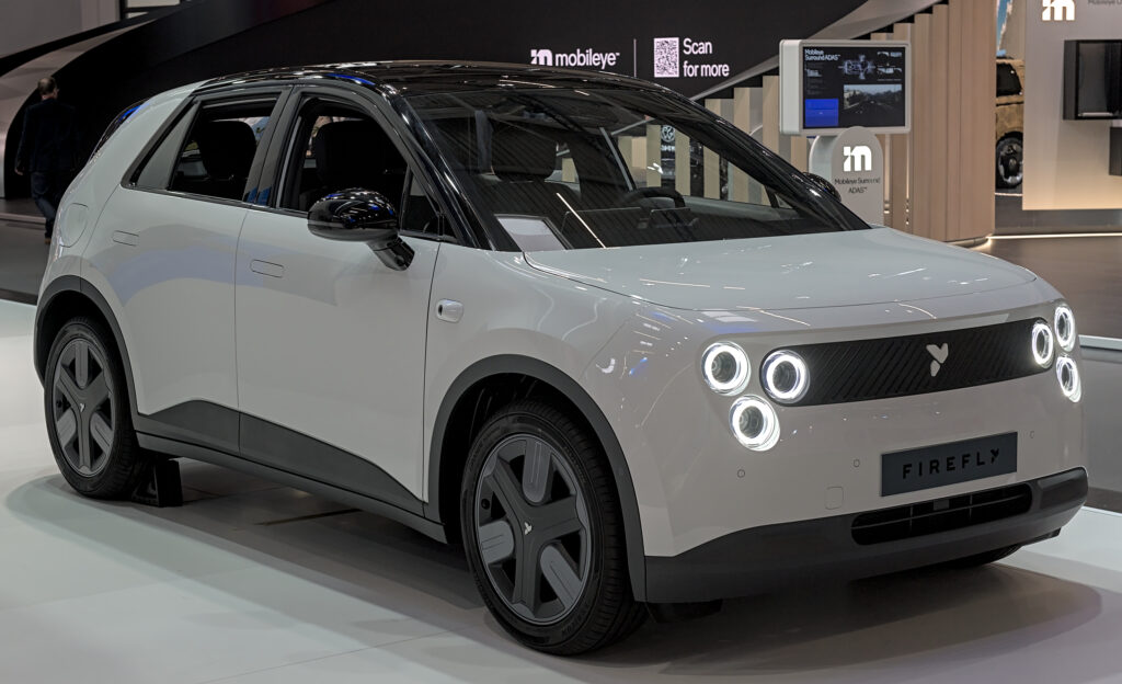 Электромобиль Nio Firefly на выставке IAA 2025