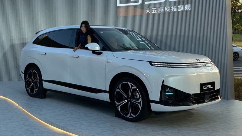Флагманский электрический кроссовер Xpeng G9L