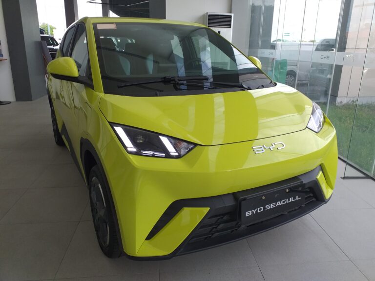 BYD Seagull 2026 года как иллюстрация предыдущего поколения модели