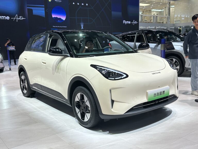Компактный электромобиль Geely Xingyuan, экспортируемый как Geely E2
