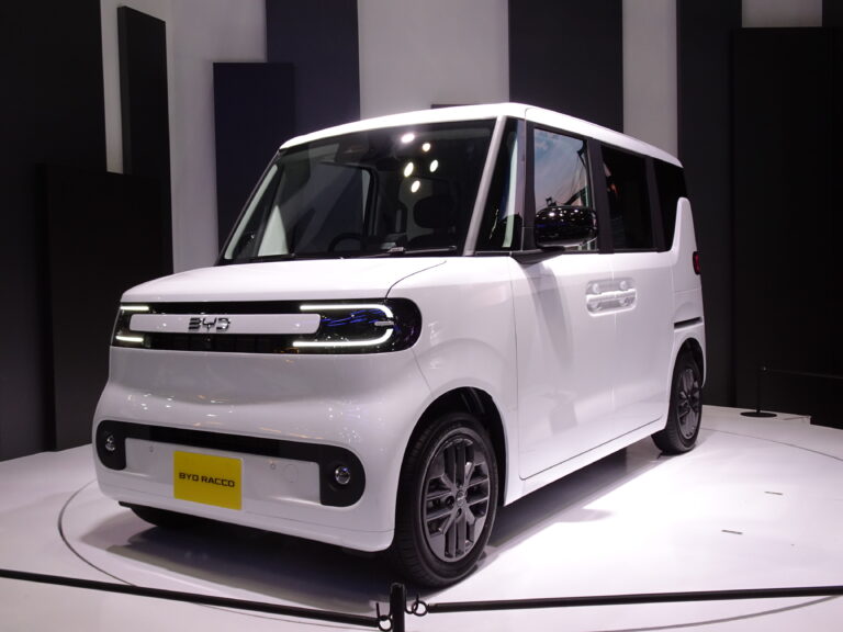 Электрический kei-кар BYD Racco на выставке Japan Mobility Show